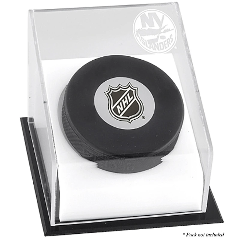 Vitrine de luxe avec logo des Islanders de New York