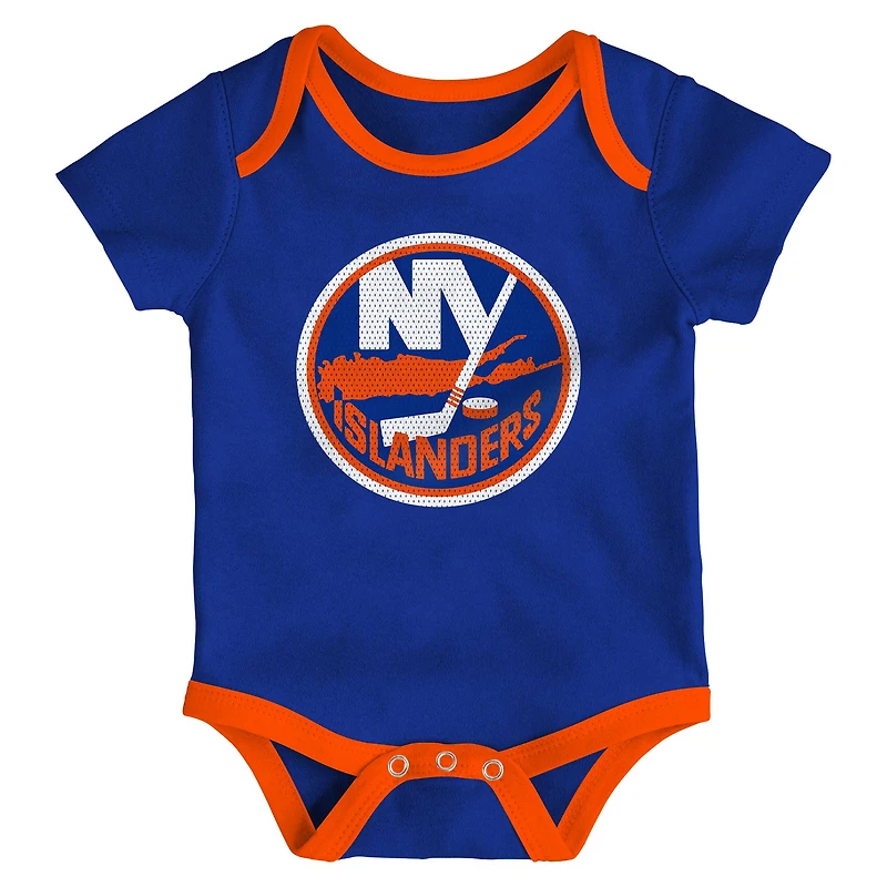 Ensemble de body trois pièces pour nouveau-né et bébé, motif Legend des New York Islanders
