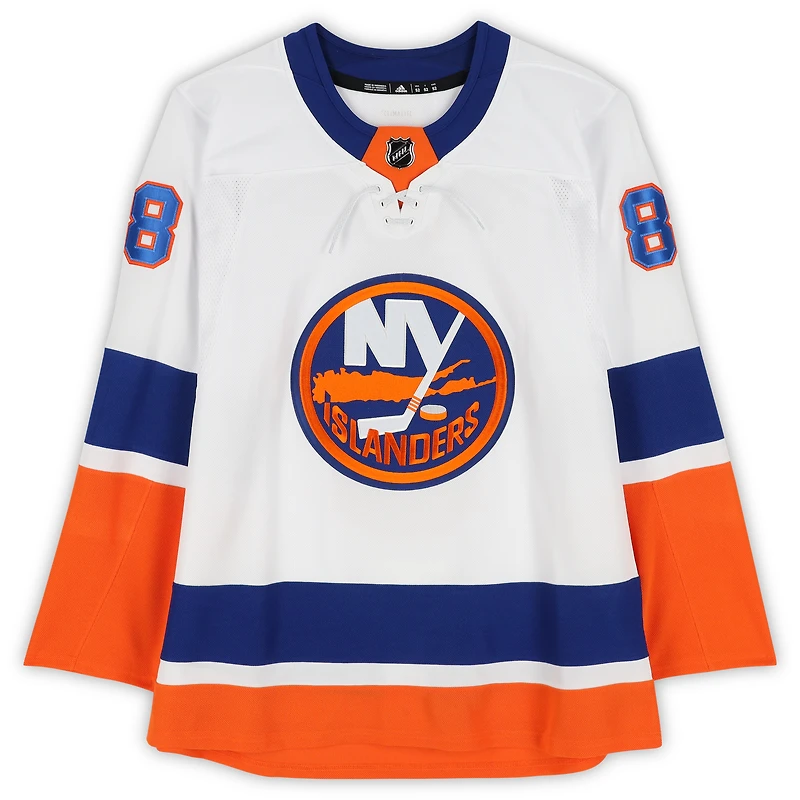 Noah Dobson New York Islanders Maillot adidas authentique autographié blanc