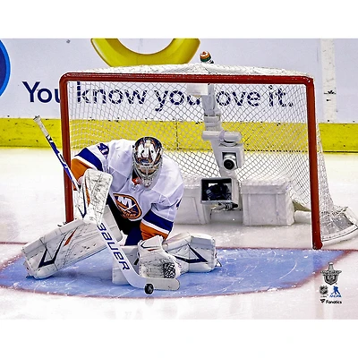 Semyon Varlamov, joueur non signé, blanchissage consécutif lors des séries éliminatoires de la Coupe Stanley 2020