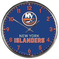 WinCraft Horloge murale chromée des Islanders de New York