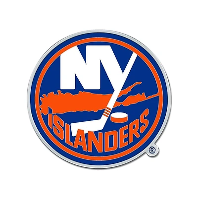 WinCraft New York Islanders Colored Chrome Auto Emblem