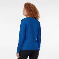 T-shirt à manches longues Champion Royal New York Islanders pour femmes