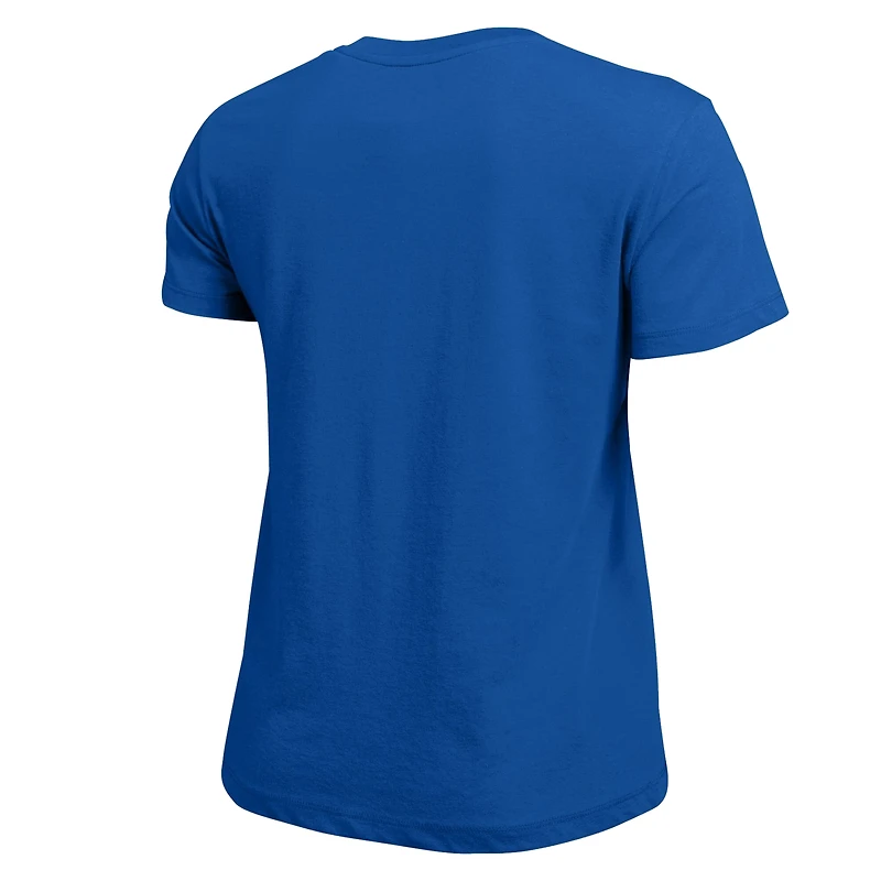 Women's Champion Royal New York Islanders Wordmark Lockup T-Shirt