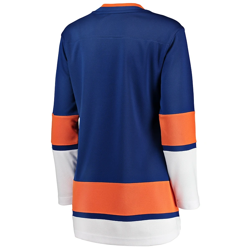 Maillot domicile Breakaway bleu Fanatics pour femmes des Islanders de New York