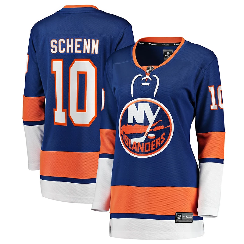Maillot domicile bleu Brayden Schenn des Islanders de New York pour femmes (Fanatics).