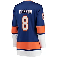 Maillot de joueur échappé à domicile Fanatics Noah Dobson Royal New York Islanders pour femmes