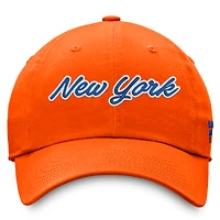 Casquette ajustable Breakaway orange des New York Islanders Fanatics pour femmes
