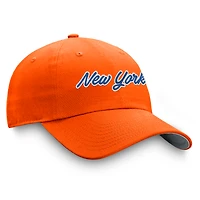 Casquette ajustable Breakaway orange des New York Islanders Fanatics pour femmes
