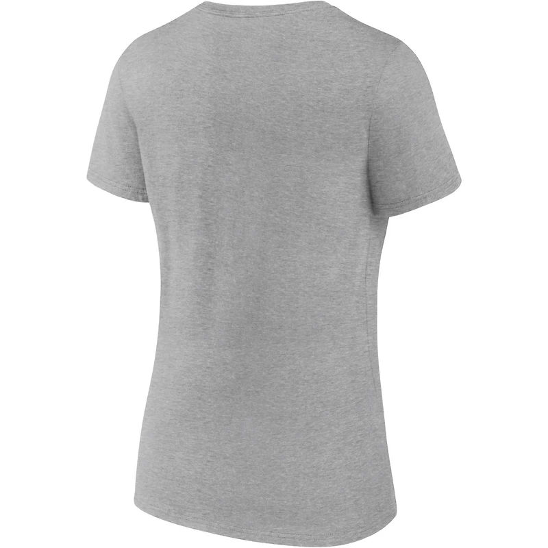 Women's Fanatics Royal/Heathered Gray New York Islanders 2-Pack V-Neck T-Shirt Set
