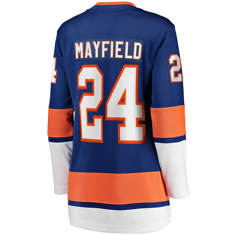 Maillot Breakaway Scott Mayfield Royal des Islanders de New York pour femmes (Fanatics)