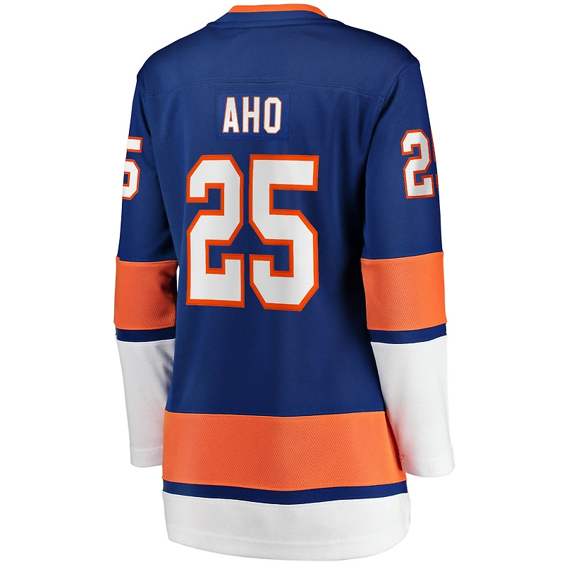 Women's Fanatics Sebastian Aho Royal New York Islanders Home Breakaway Player Jersey