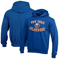 Youth Champion  Blue New York Islanders Fleece Powerblend Hoodie
