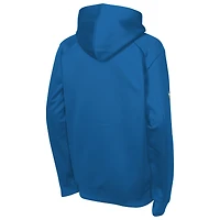 Youth Fanatics Royal New York Islanders Authentic Pro Rink Raglan Hoodie