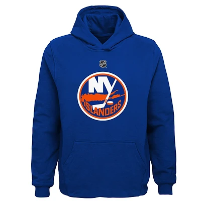 Sweat à capuche Youth Outerstuff Royal New York Islanders avec logo principal