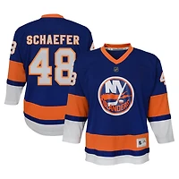 Maillot réplique domicile bleu des Islanders de New York pour jeunes Matthew Schaefer (Outerstuff)