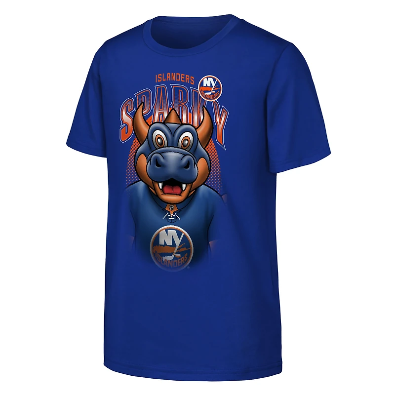 T-shirt Youth Outerstuff Royal New York Islanders Mascot Highlight