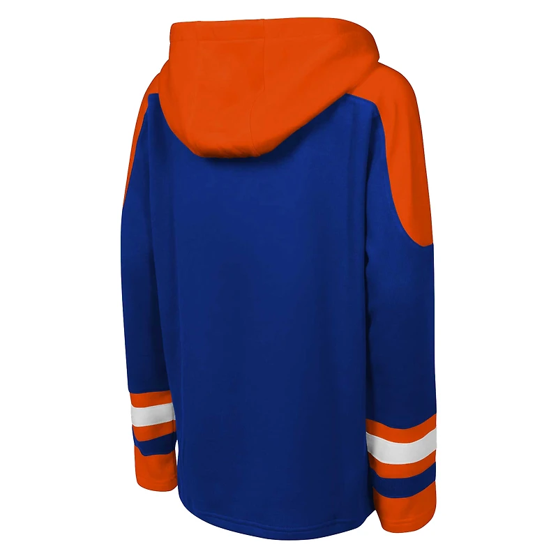 Youth Royal New York Islanders Ageless Must Have Home V-Neck Pullover Hoodie