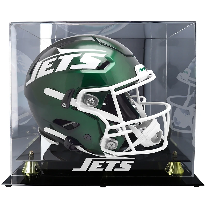 New York Jets Golden Classic Helmet Display Case