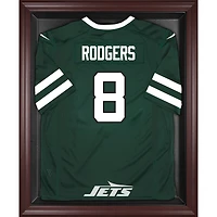  New York Jets Mahogany Framed Jersey Display Case