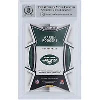 Aaron Rodgers New York Jets Autographed 2023 Panini Certified Materials Mirror Orange Etch #MMPE-17 #/30 Beckett Fanatics Witnessed Authenticated 10 Card