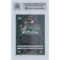 Aaron Rodgers New York Jets Autographed 2023 Panini Mosaic National Pride Honeycomb #253 Beckett Fanatics Witnessed Authenticated 9/10 Card