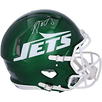 Aaron Rodgers New York Jets Autographed 2024 Riddell Speed Authentic Helmet