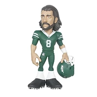 Figurine en vinyle GameChanger de 6 pouces de la série 5 des New York Jets d'Aaron Rodgers - Recherchez des variantes de couleurs unies rares