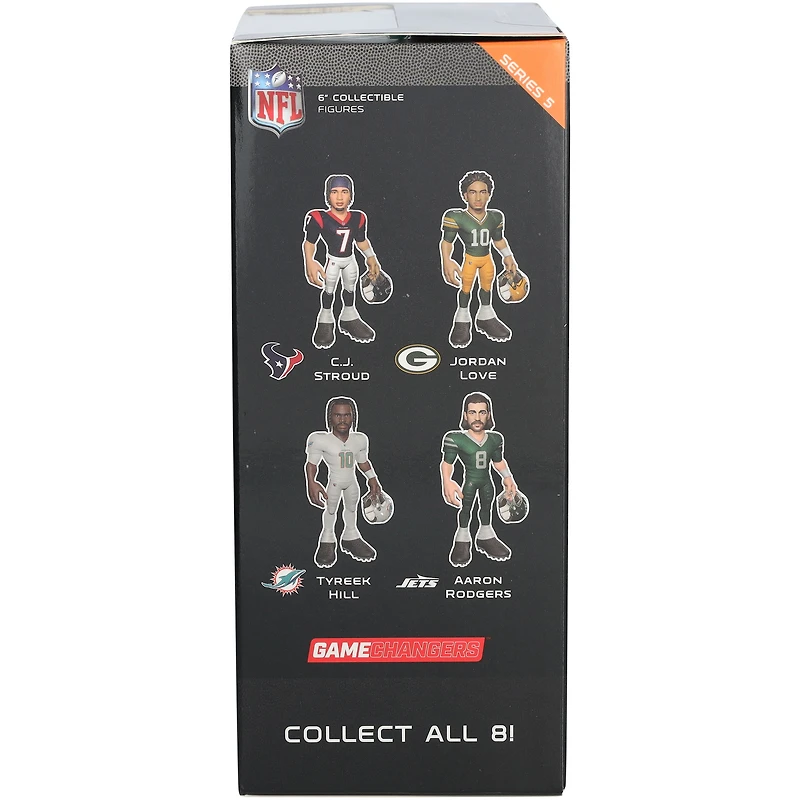 Figurine en vinyle de 15 cm, couleur unie, rare, Aaron Rodgers, New York Jets, smALL-STARS, série 5, GameChangers