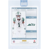 Ahmad Gardner New York Jets Autographed 2024 Panini Eminence 1 Troy Oz Platinum Bar Relic #SAB-AGR #1/1 Card