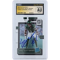 V106832 JET Ahmad Gardner New York Jets Carte autographiée Panini Donruss Optic 2022 #228 CGC Fanatics Witnessed Authenticated Auto 10 Rookie Card 1 Ahmad Sauce Gardner AUT PAA TRADING CARDS 45642 AUTTRC CA01F06835 #34