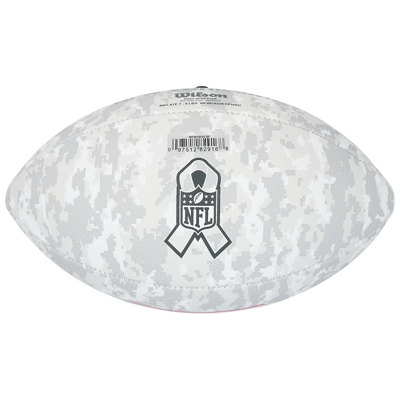 Ahmad Sauce Gardner New York Jets autographié 2024 Salute To Service Wilson Football