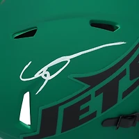 Casque Riddell Rave Speed Mini autographié par Ahmad Sauce Gardner des New York Jets