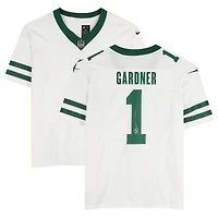 Maillot blanc dédicacé par Ahmad Sauce Gardner des New York Jets