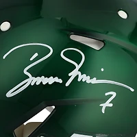 Casque Riddell Speed ​​authentique autographié par Boomer Esiason des New York Jets
