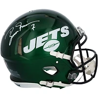 Casque Riddell Speed ​​authentique autographié par Boomer Esiason des New York Jets