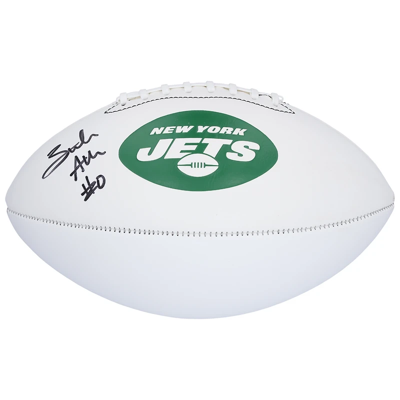 Braelon Allen New York Jets Autographed Franklin White Panel Football