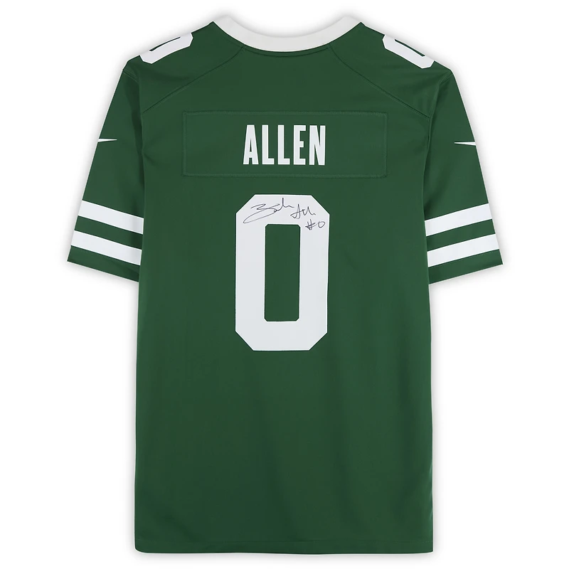 Braelon Allen New York Jets Autographed Green Nike Vapor F.U.S.E. Limited Jersey