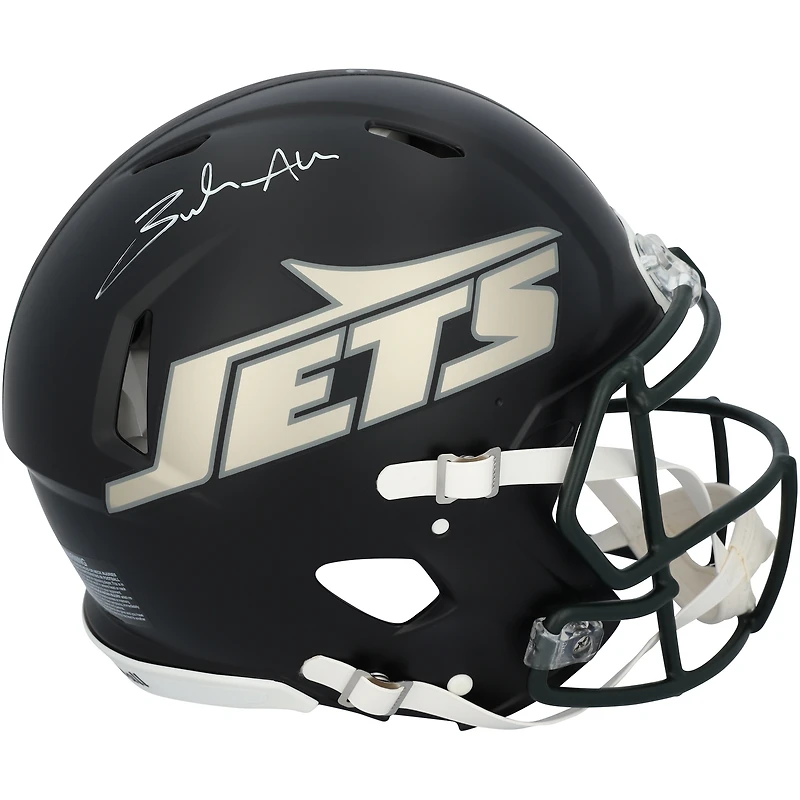 Casque authentique Riddell Rivalry Speed ​​autographié par Braelon Allen (New York Jets)