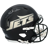 Casque authentique Riddell Rivalry Speed ​​autographié par Braelon Allen (New York Jets)