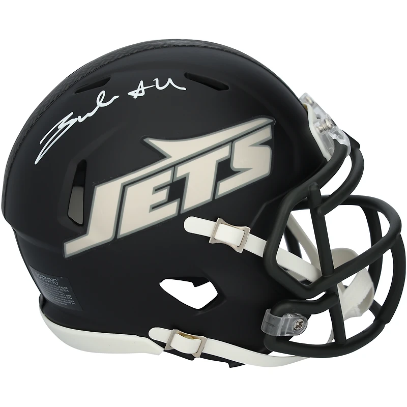 Braelon Allen New York Jets Autographed Riddell Rivalry Speed Mini Helmet