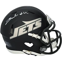 Braelon Allen New York Jets Autographed Riddell Rivalry Speed Mini Helmet  