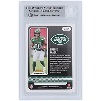 Breece Hall New York Jets 2022 Panini Absolute #114 Beckett Fanatics Witnessed Authenticated Rookie Card