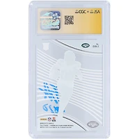 Breece Hall New York Jets Autographed 2022 Panini Chronicles Red Clear Vision Rookies #CVR-2 #/199 CGC Fanatics Witnessed Authenticated 9/10 Rookie Card