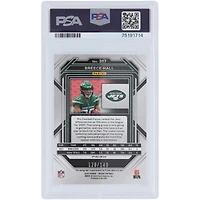 Breece Hall New York Jets Autographed 2022 Panini Prizm Red Wave Prizm #317 #128/149 PSA Authenticated 10 Rookie Card