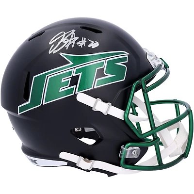 Breece Hall New York Jets Autographed 2024 Alternate Riddell Speed Replica Helmet