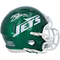 Breece Hall New York Jets Autographed 2024 Ridell Speed Mini Helmet