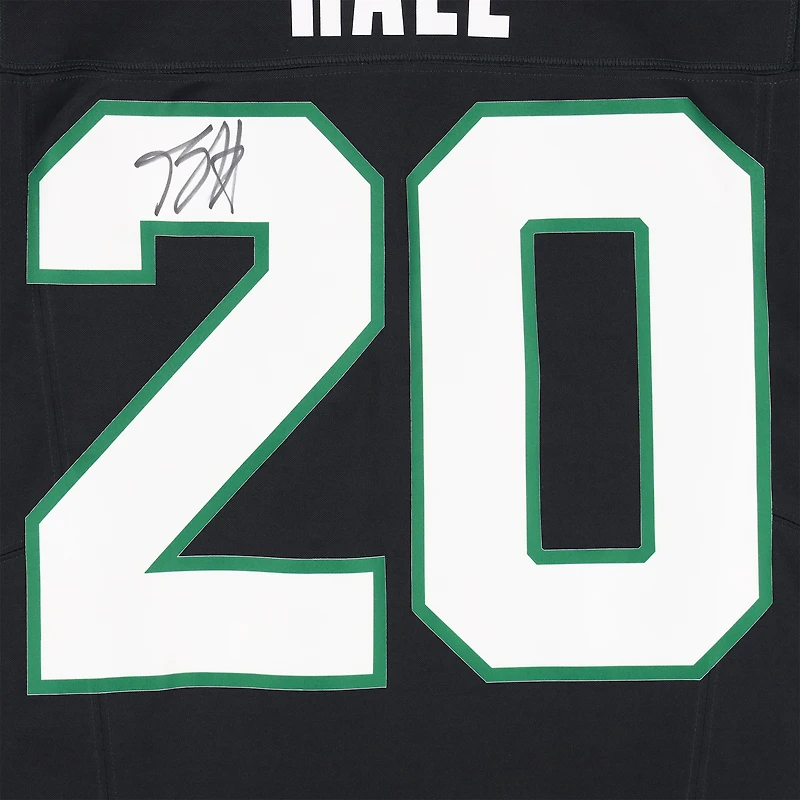 Breece Hall New York Jets Autographed Black Nike Vapor F.U.S.E. Limited Jersey 