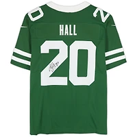 Breece Hall New York Jets Autographed Nike 2024 Green Limited Jersey