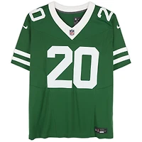 Breece Hall New York Jets Autographed Nike 2024 Green Limited Jersey